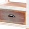 Baxton Studio Glynn Rustic Farmhouse Weathered Two-Tone White and Oak Brown Finished Wood 1-Drawer Nightstand 178-11405-Zoro - alternate 6